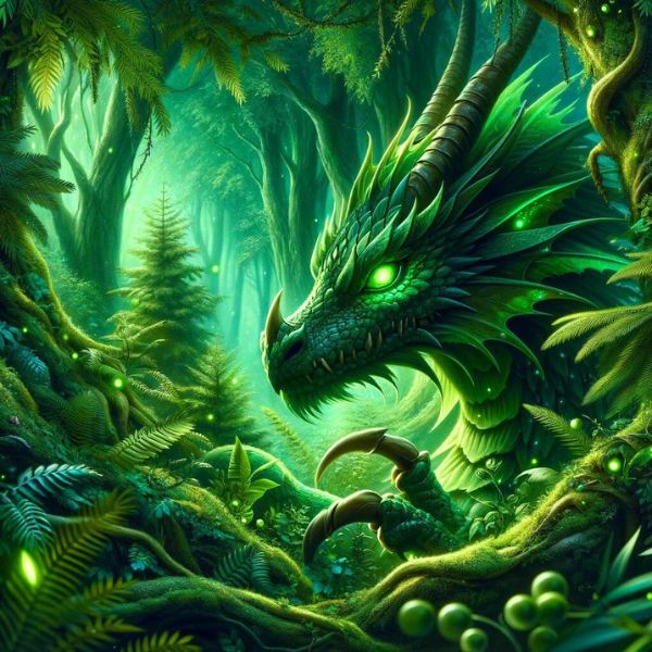 Green Dragon Names